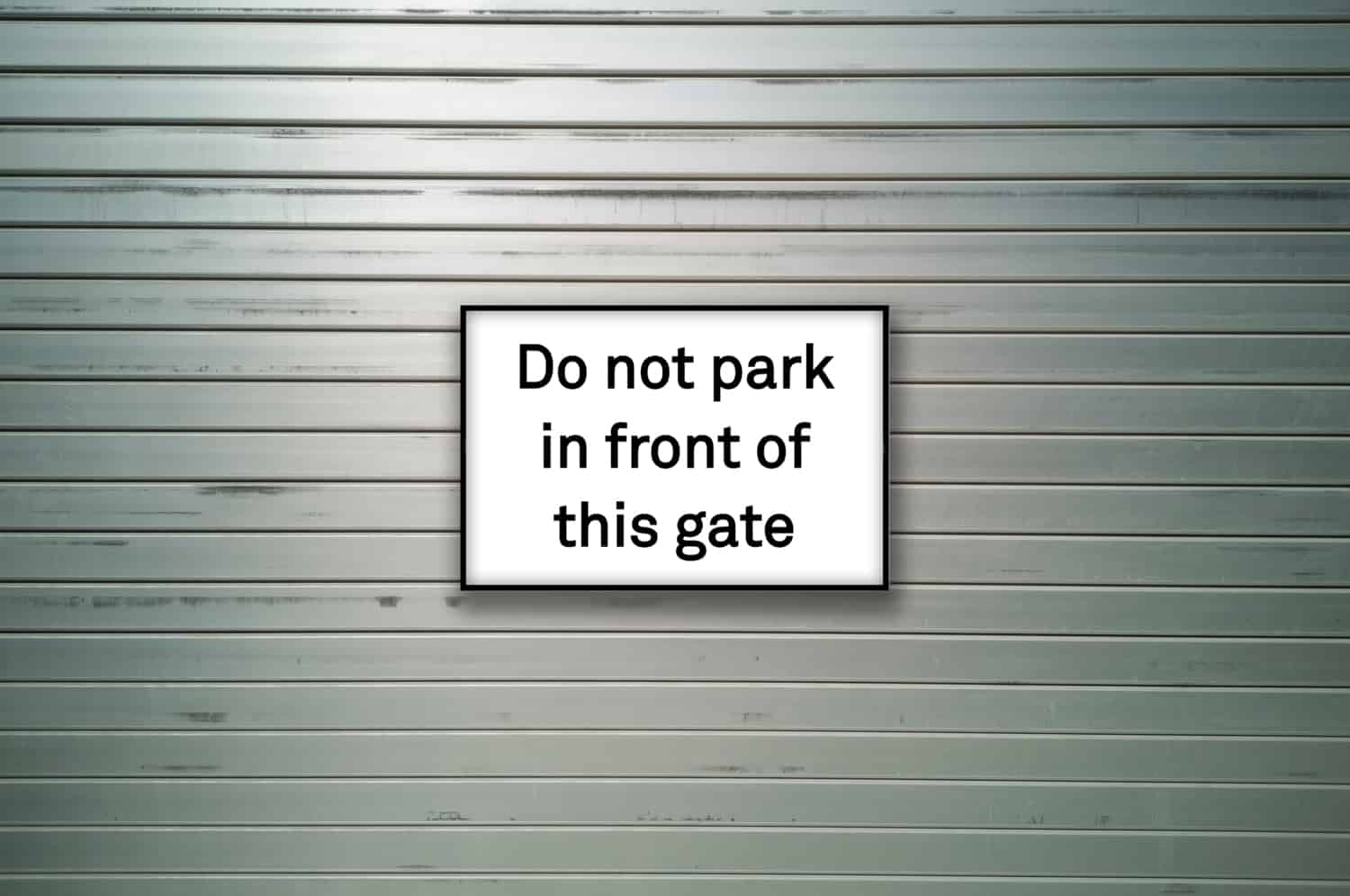 Personalised, Custom Gate Signs Online UK Marktek